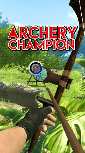 Archery champion: Real shooting
