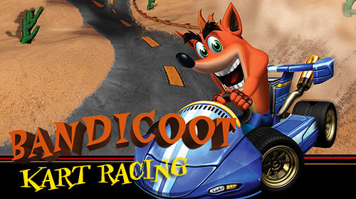 Download Bandicoot kart racing für Android kostenlos.