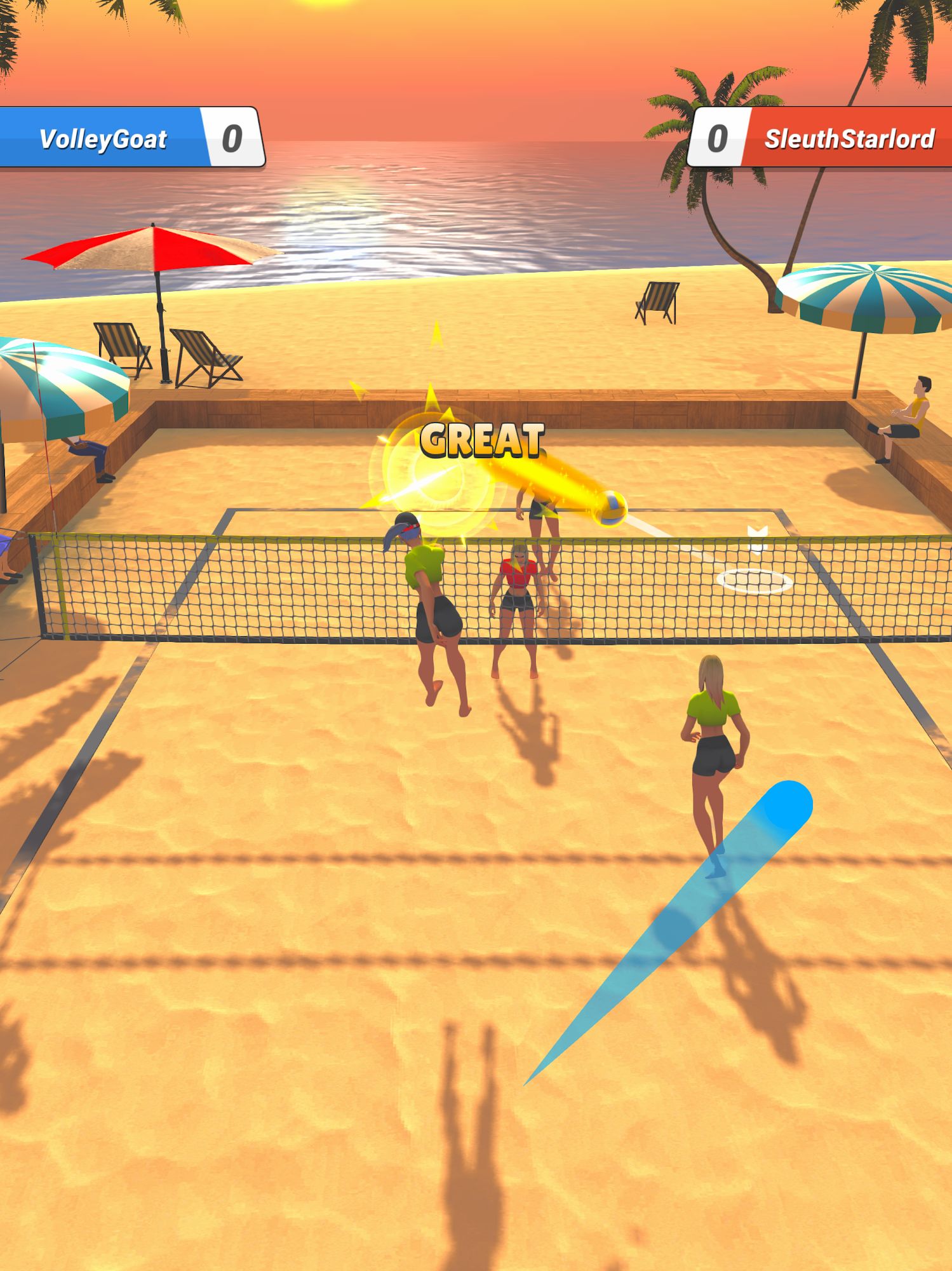 Download Beach Volley Clash für Android A.n.d.r.o.i.d. .5...0. .a.n.d. .m.o.r.e kostenlos.
