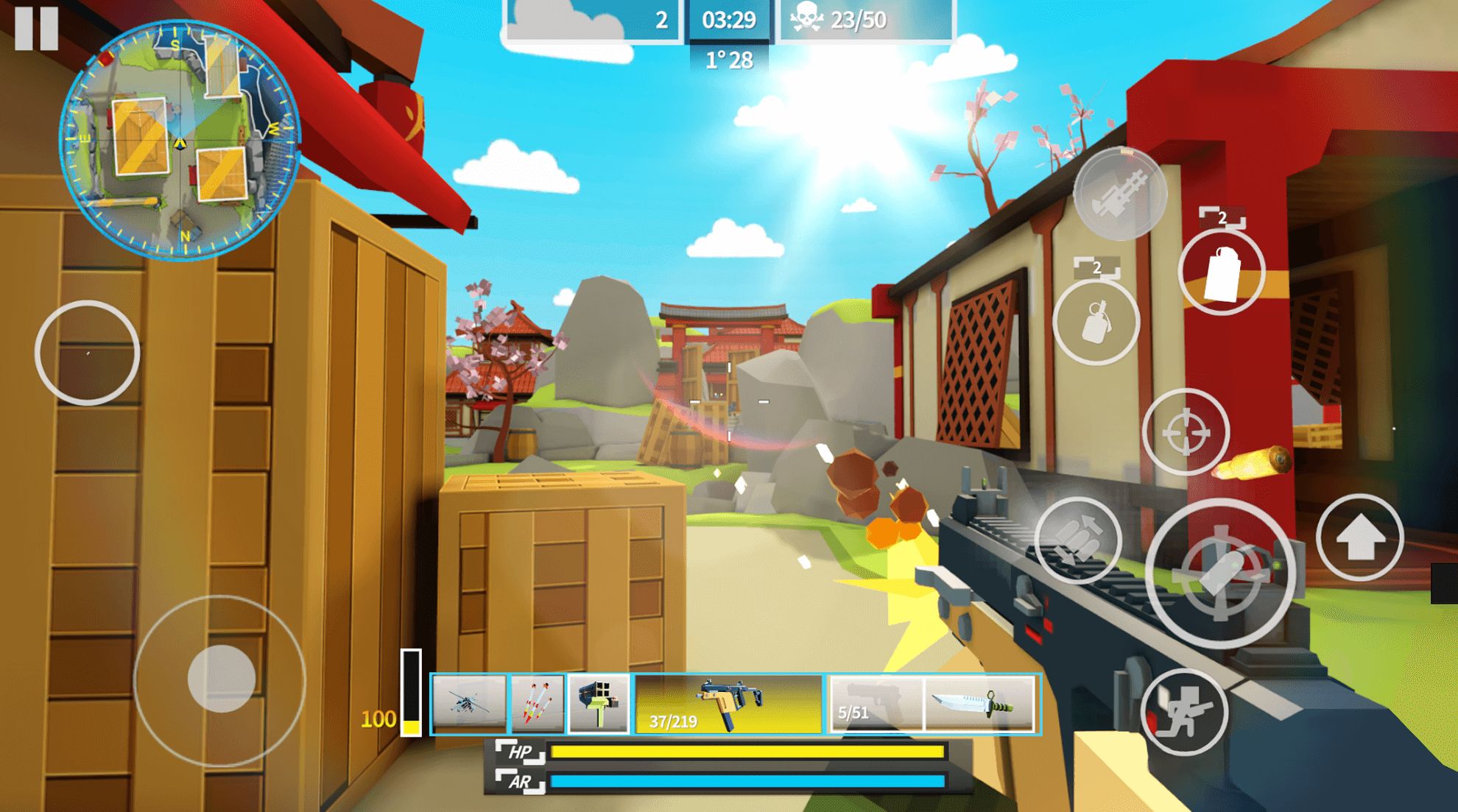Download Bit Gun FPS: Online Shooting für Android kostenlos.