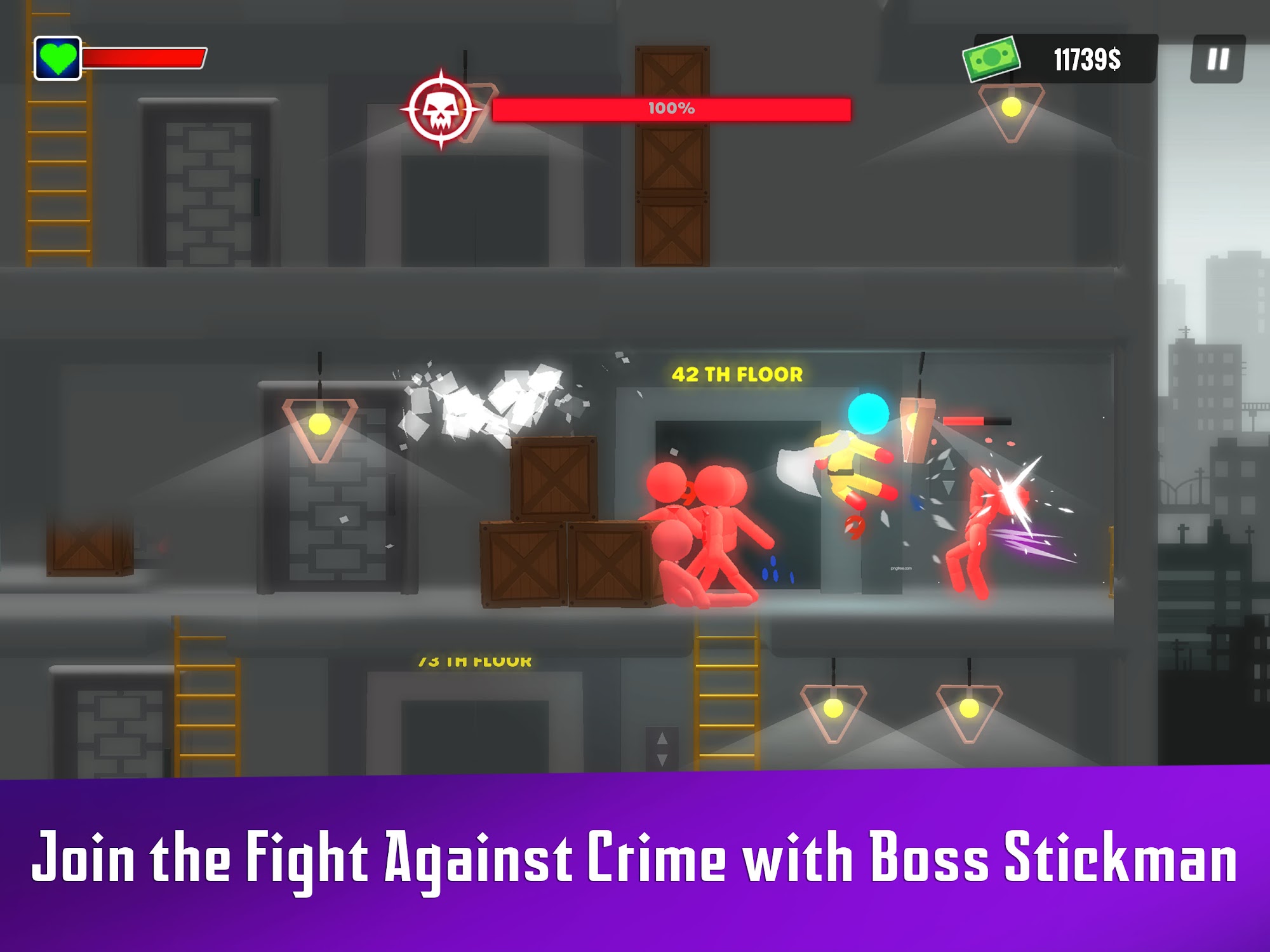 Download Boss Stickman für Android kostenlos.