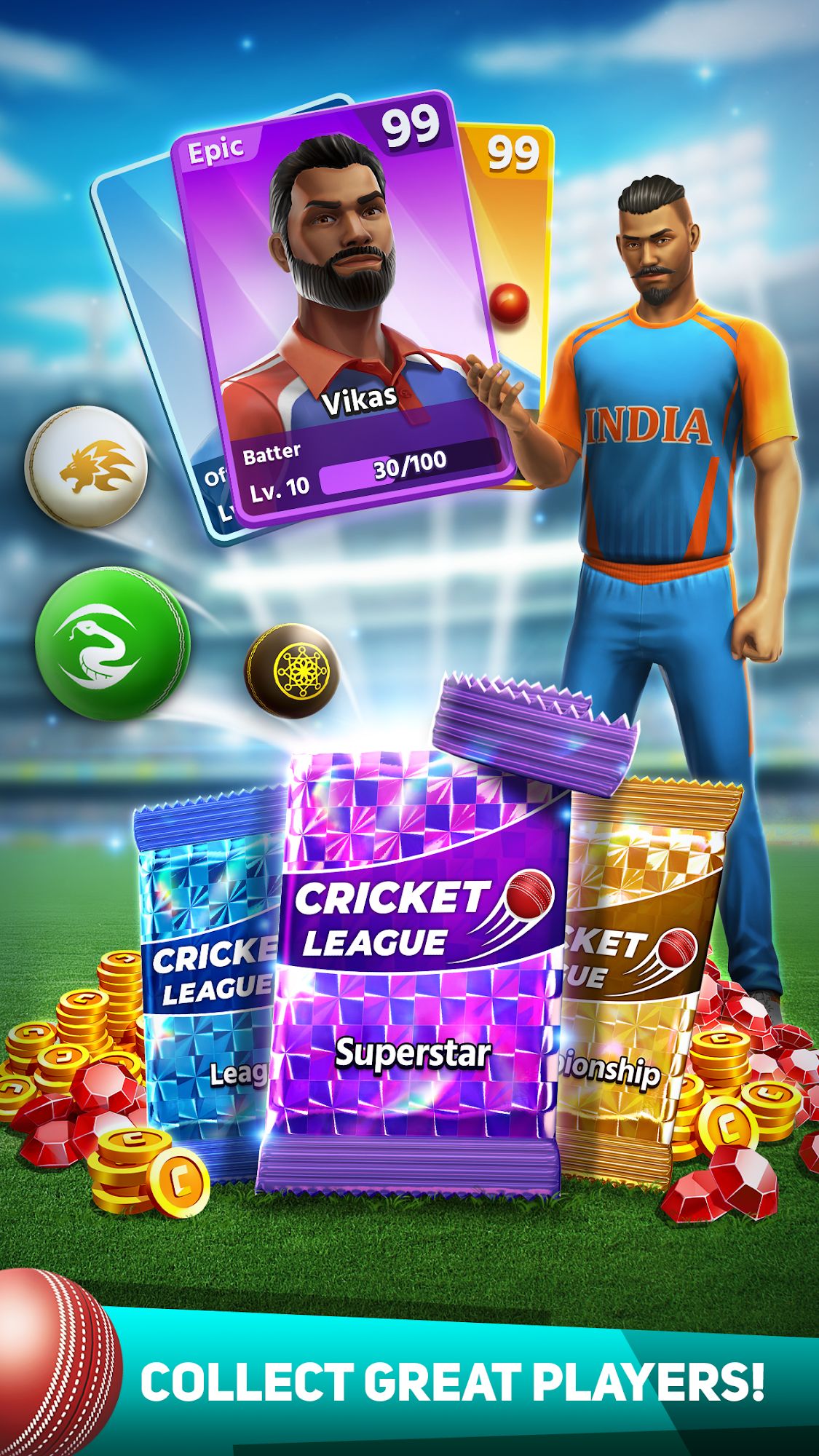 Download Cricket League für Android kostenlos.