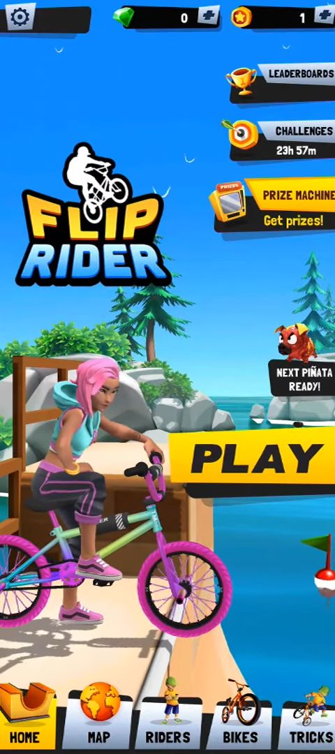 Download Flip Rider - BMX Tricks für Android kostenlos.