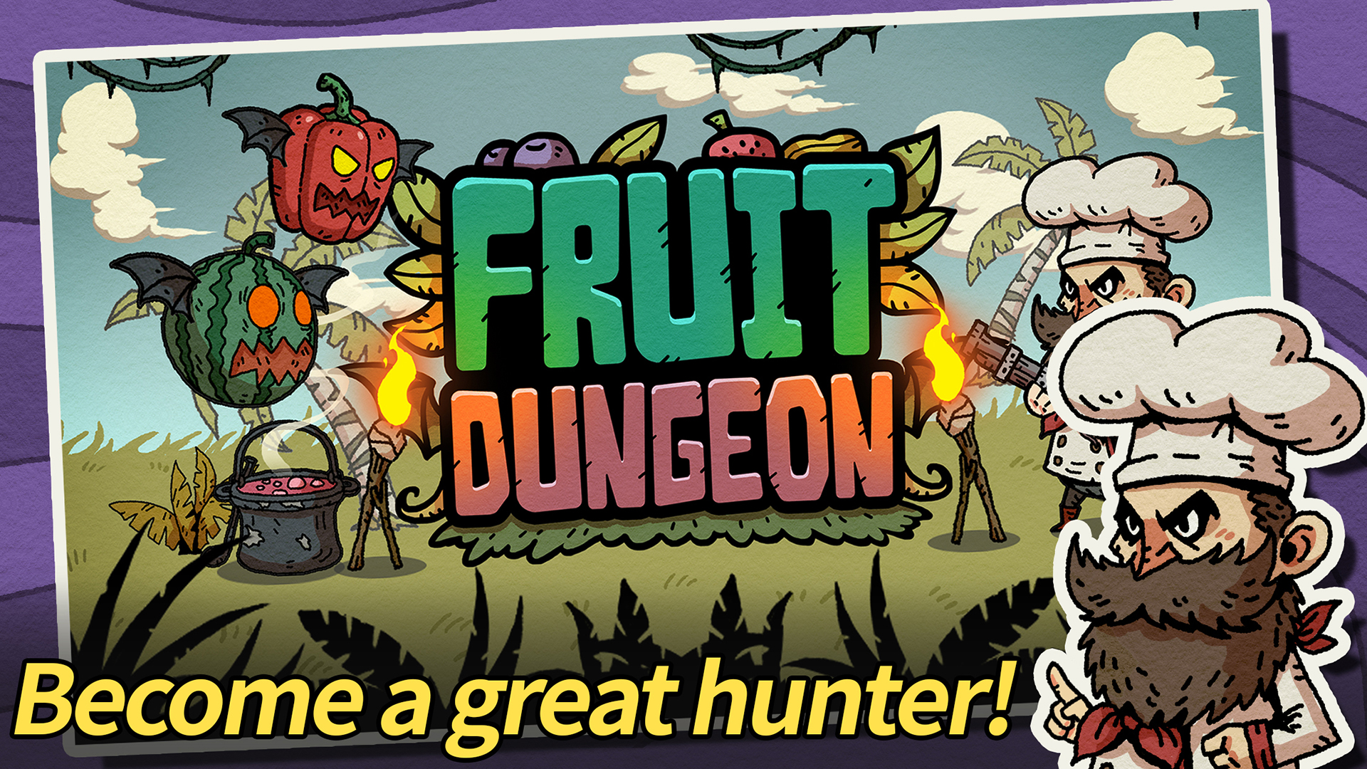 Download Fruit Dungeon - Casual Shooting Game für Android kostenlos.