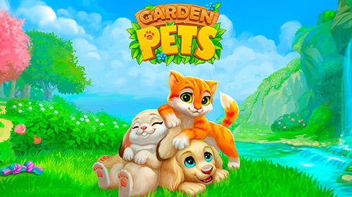 Download Garden pets: Match-3 dogs and cats home decorate für Android 4.4 kostenlos.
