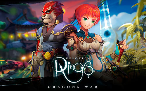 Download Heroes of rings: Dragons war. Fantasy quest games für Android kostenlos.