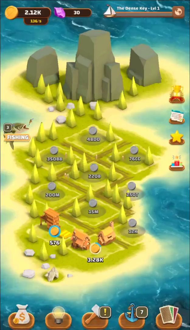 Download Idle Islands Empire: Building Tycoon Gold Clicker für Android kostenlos.