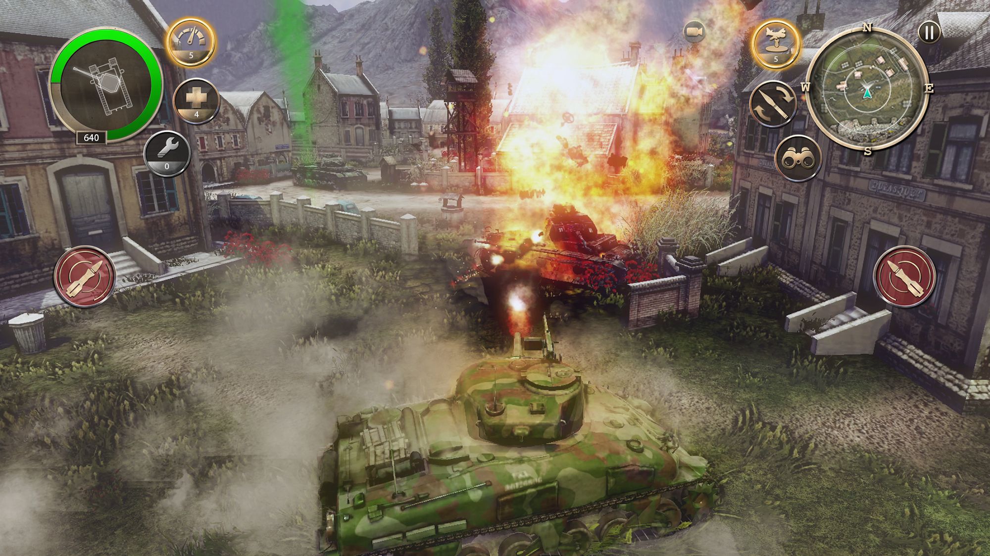 Download Infinite Tanks WW2 für Android kostenlos.