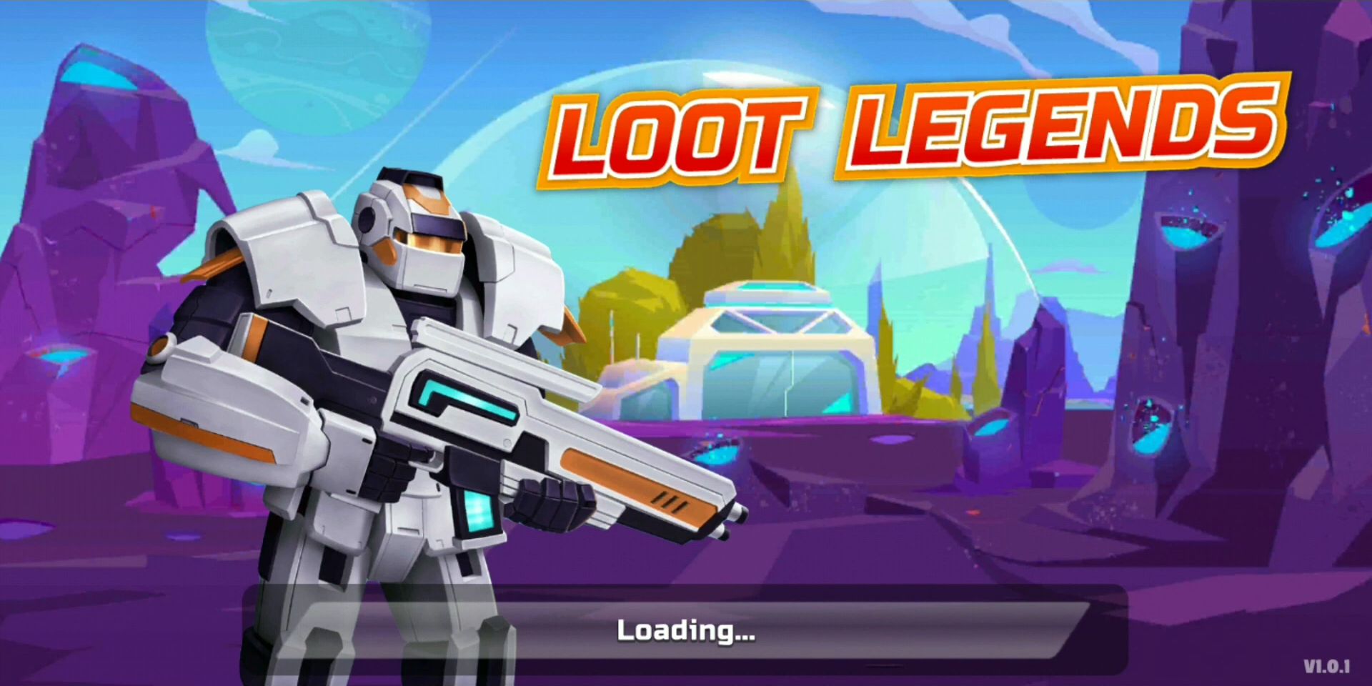 Download Loot Legends: Robots vs Aliens für Android kostenlos.