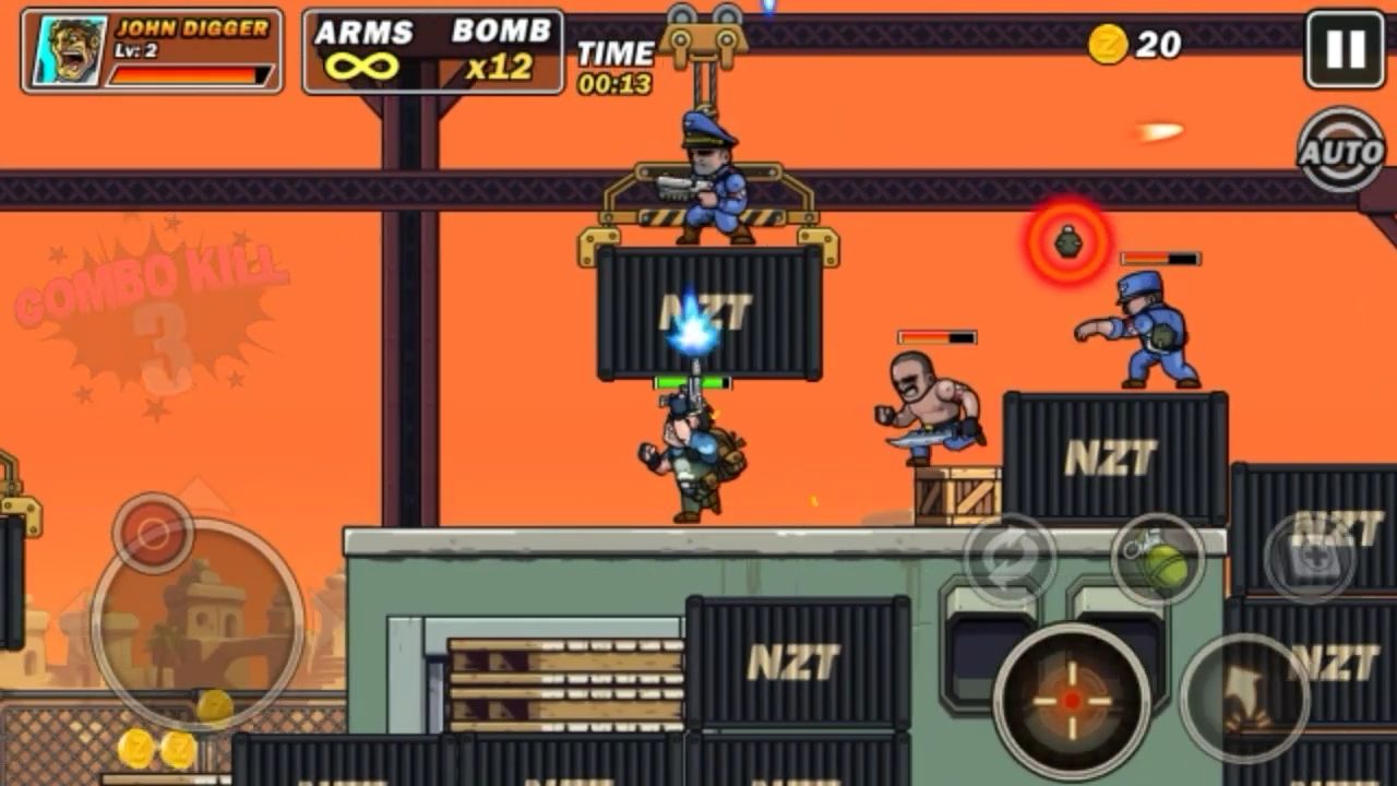 Download Metal Shooter Slug Soldiers für Android kostenlos.