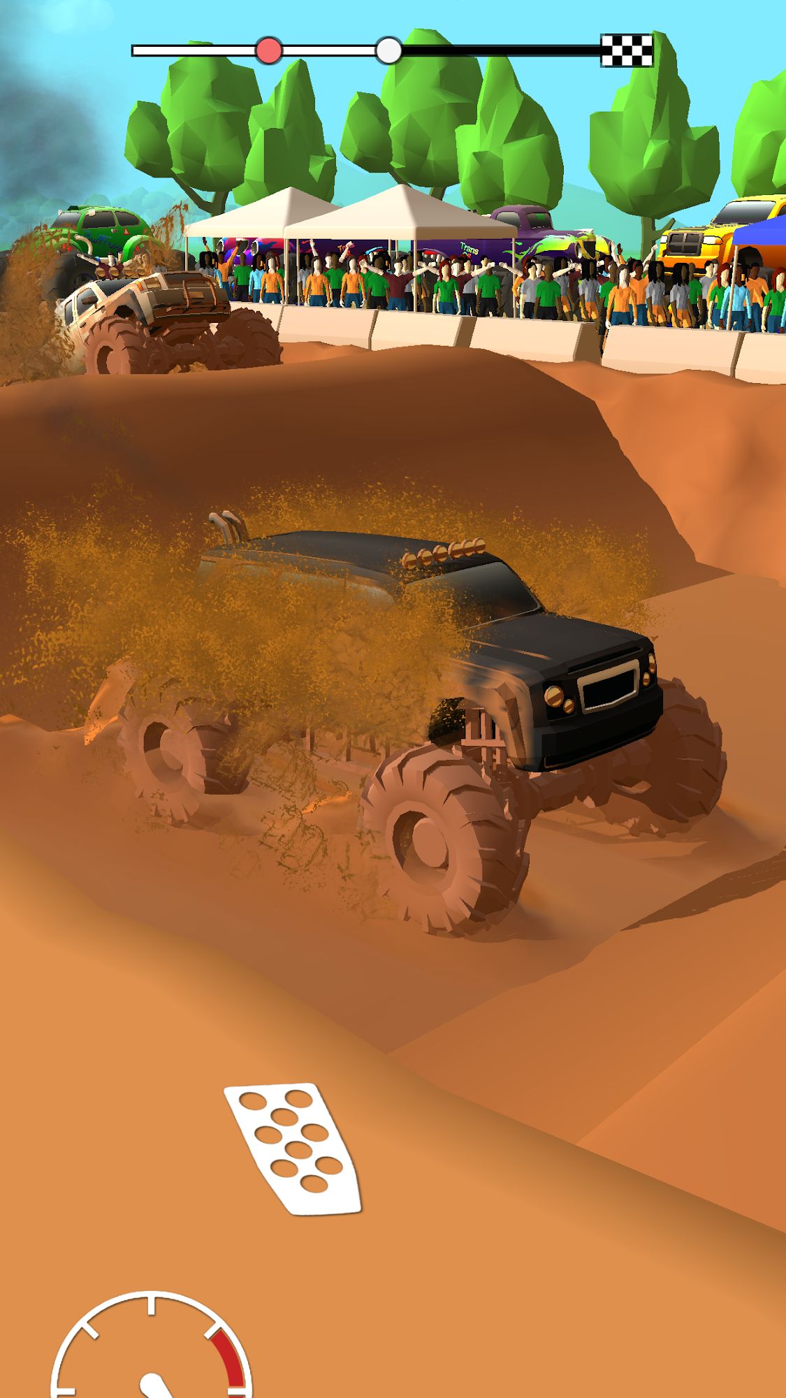Download Mud Racing: 4х4 Monster Truck Off-Road simulator für Android kostenlos.