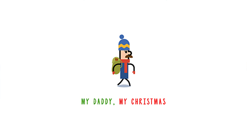 Download My daddy, my Christmas für Android kostenlos.
