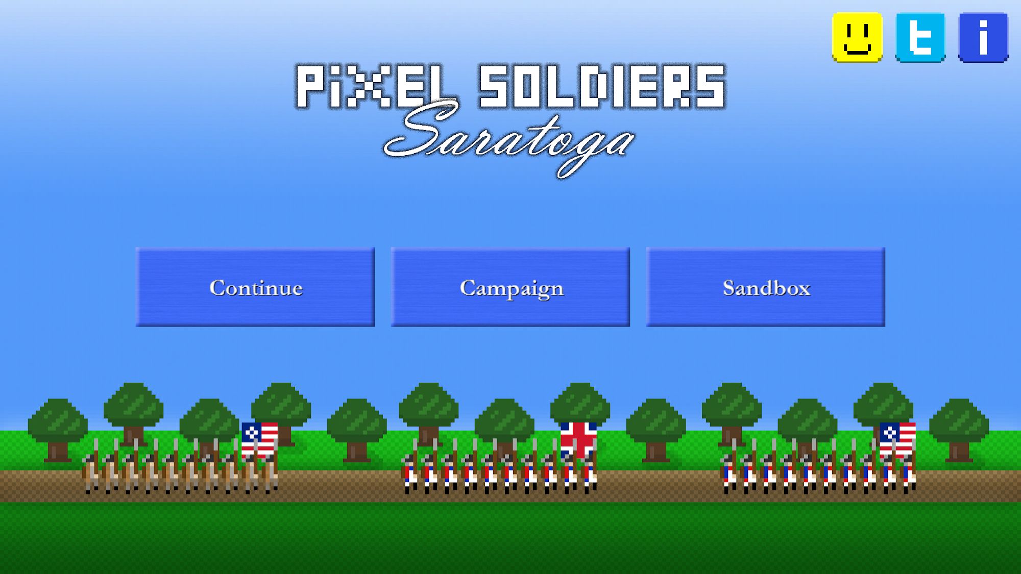 Download Pixel Soldiers: Saratoga 1777 für Android kostenlos.