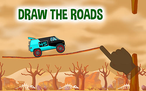 Download Road draw: Hill climb race für Android 4.1 kostenlos.