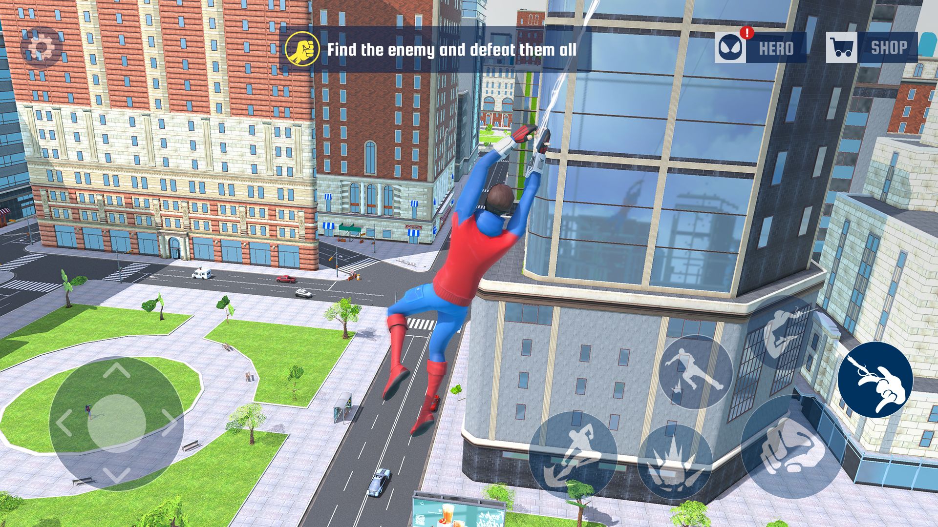 Download Spider Fighting: Hero Game für Android kostenlos.