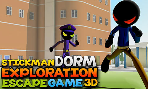 Download Stickman dorm exploration escape game 3D für Android kostenlos.