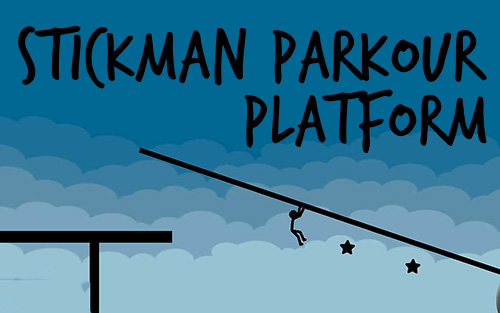 Stickman parkour platform