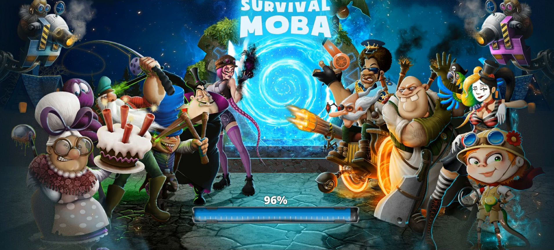 Download Survival MOBA für Android kostenlos.