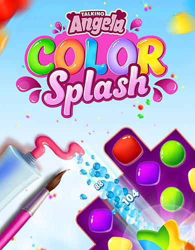 Download Talking Angela color splash für Android kostenlos.