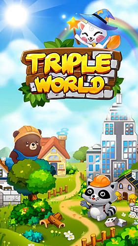 Download Triple world: Animal friends build garden city für Android kostenlos.