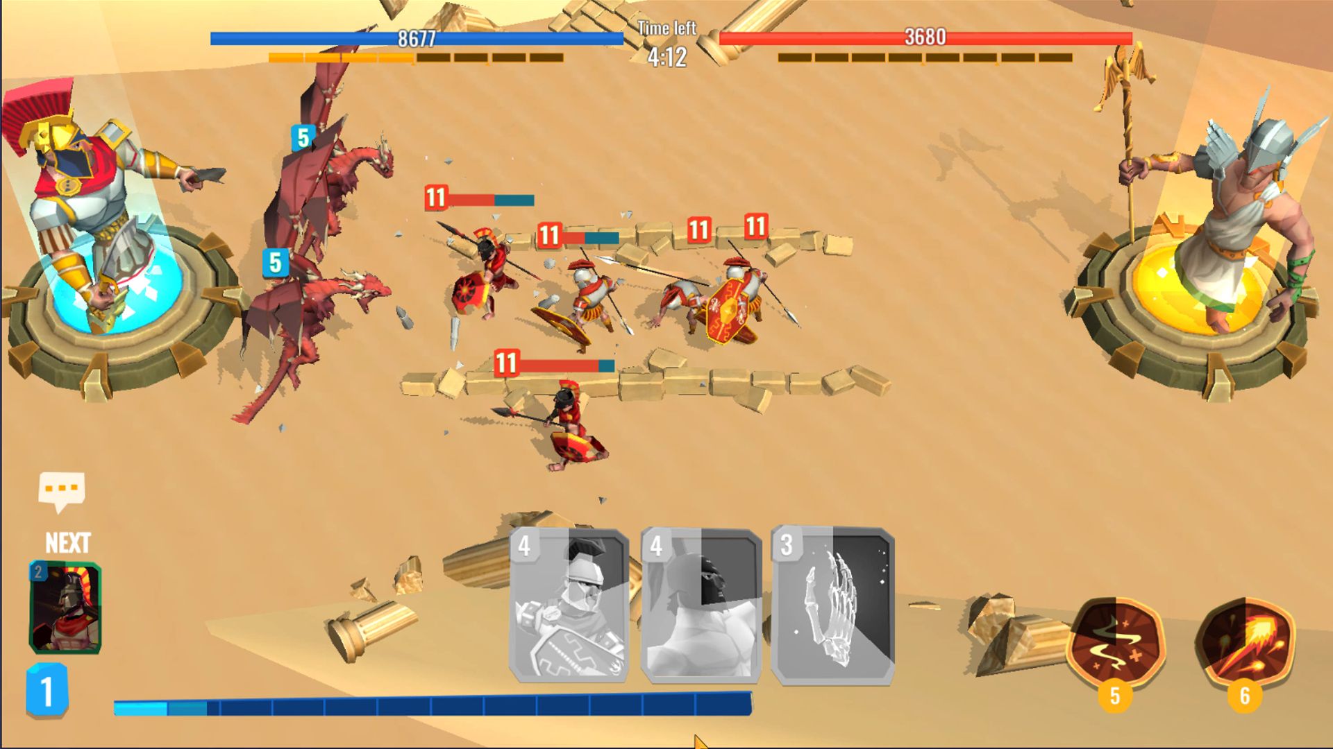 Download Trojan War 2: Clash Cards Game für Android A.n.d.r.o.i.d. .5...0. .a.n.d. .m.o.r.e kostenlos.