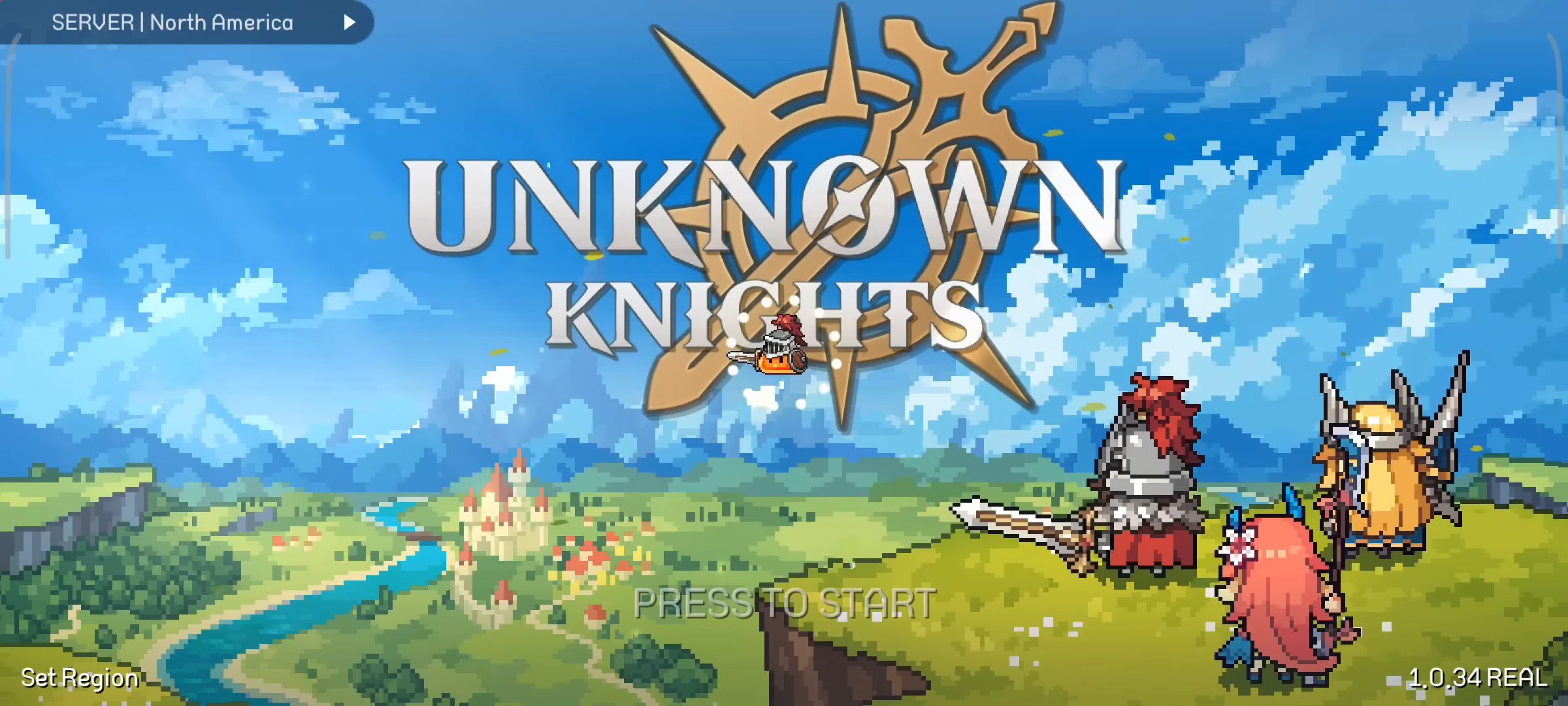 Download Unknown Knights: Pixel RPG für Android kostenlos.