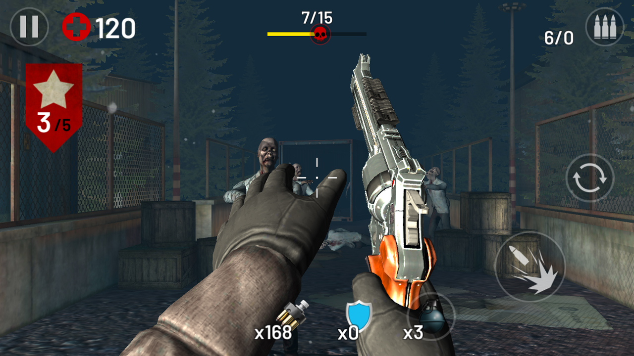 Download Zombie Hunter Fire für Android kostenlos.