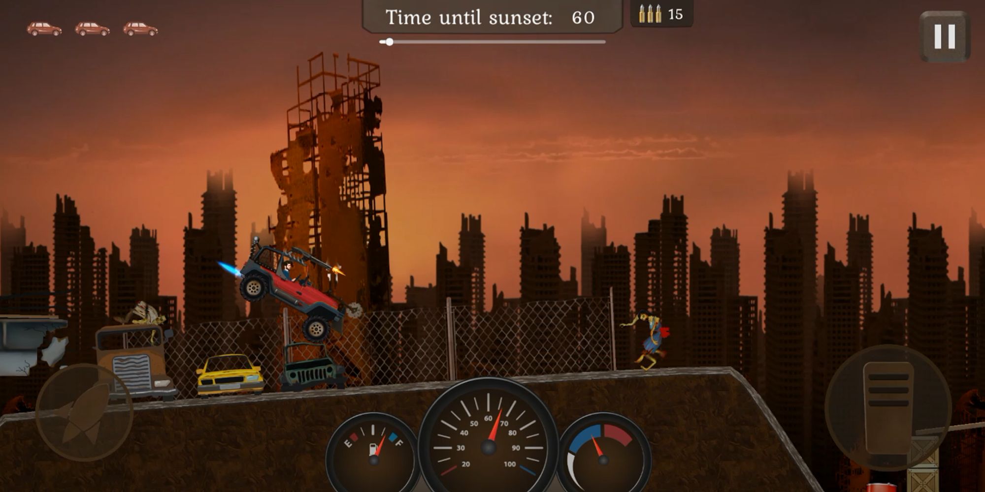 Download Zombie Metal Racing für Android kostenlos.