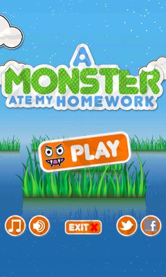 Download Ein Monster hat meine Hausaufgaben gegessen für Android kostenlos.