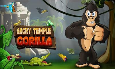 Wütender Tempel Gorilla