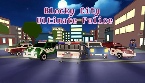 Blocky Stadt: Ultimative Polizei