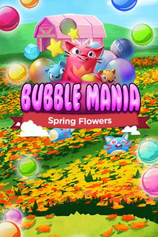 Bubble Mania: Frühlingsblumen