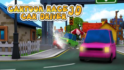 Cartoon Rennen 3D: Autofahrer