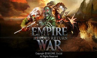 Download Empire War: Rückkehr der Helden für Android kostenlos.