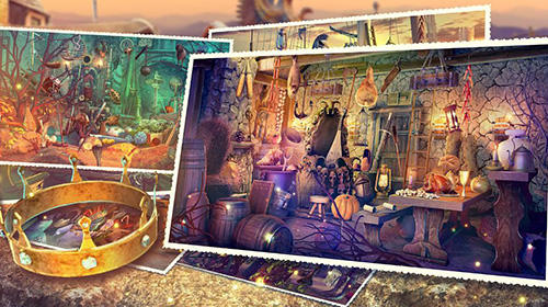 Hidden objects haunted thrones: Find objects game