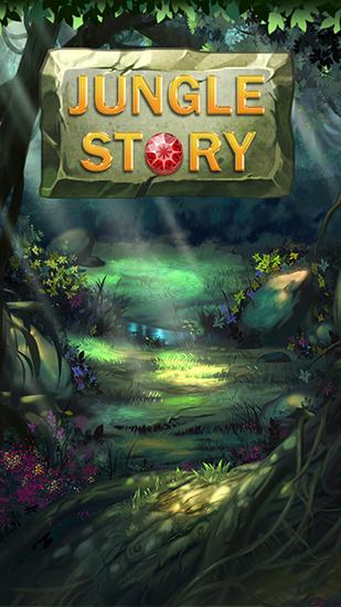 Dschungel Story: 3 Gewinnt Spiel