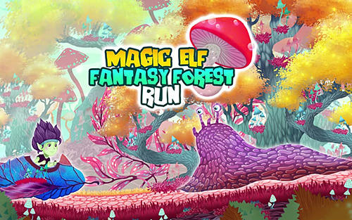 Magischer Elf: Fantasywald. Lauf