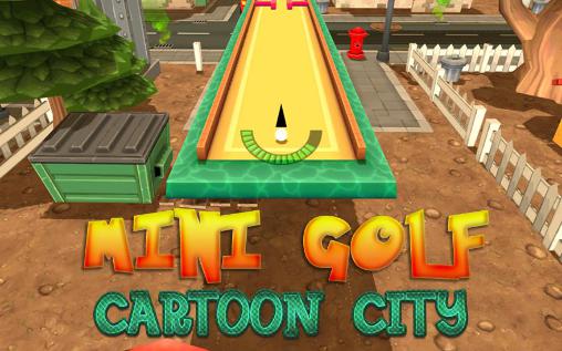 Mini Golf: Cartoon Stadt