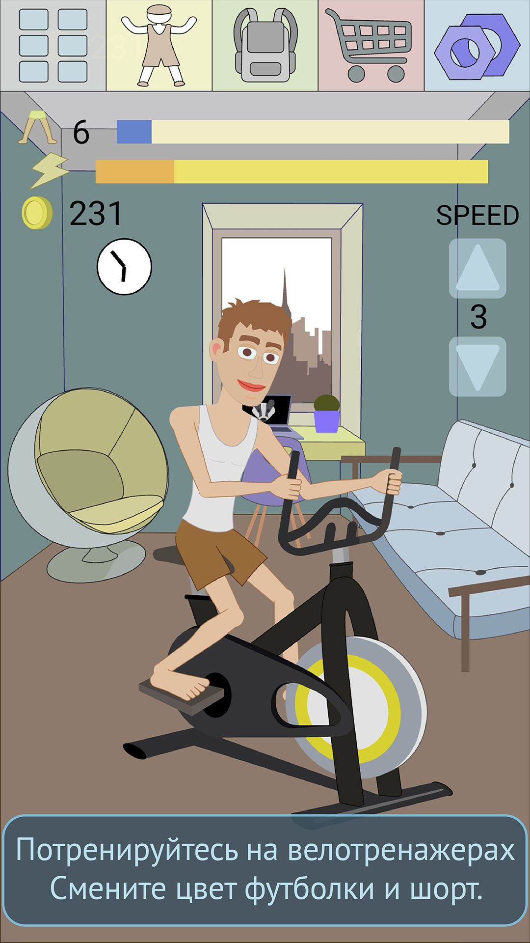 Muscle clicker 2: RPG Gym game