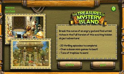 Download Geheimnissvolle Insel für Android kostenlos.