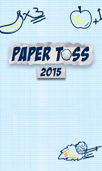 Papierwurf 2015