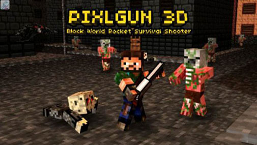 Download Pixel Gun 3D (Minecraft Stil) für Android kostenlos.