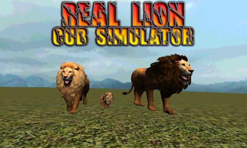 Echter Löwenbaby Simulator