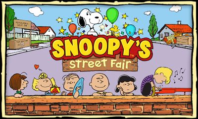 Download Snoopy's Straßen Flohmarkt für Android kostenlos.
