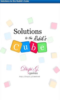 Download Lösungen für den Rubik Würfel für Android kostenlos.
