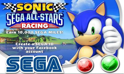 Download Sonic und SEGA All-Stars Rennen für Android kostenlos.