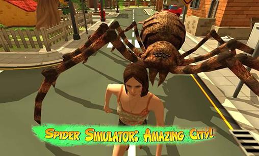 Download Spinnensimulator: Atemberaubende Stadt! für Android kostenlos.