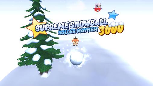 Download Supreme Snowball: Rollender Wahnsinn 3000 für Android kostenlos.