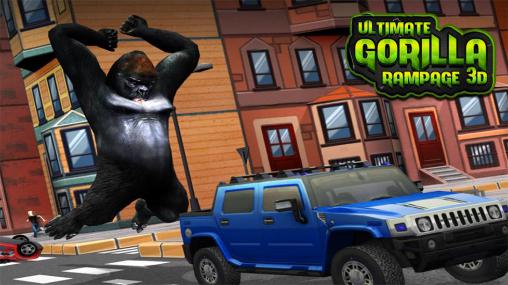 Download Ultimativer Gorilla Wahnsinn 3D für Android kostenlos.
