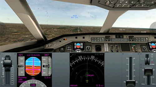 Airline commander: A real flight experience